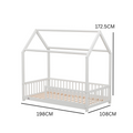 WBB2035 - CAMA MONTESSORI BLANCA BAJA