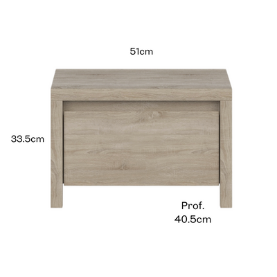 MESA DE NOCHE KASPIAN