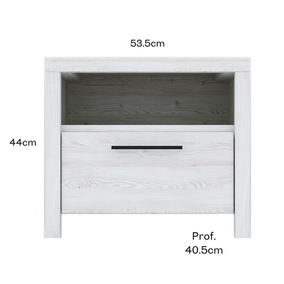 MESA DE NOCHE BLANSH