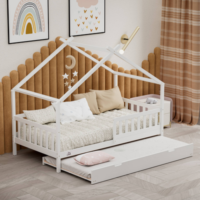 WBB1022 - CAMA MONTESSORI BLANCA CAMA
