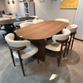 MESA DE COMEDOR TOSCANA COLOR WALNUT