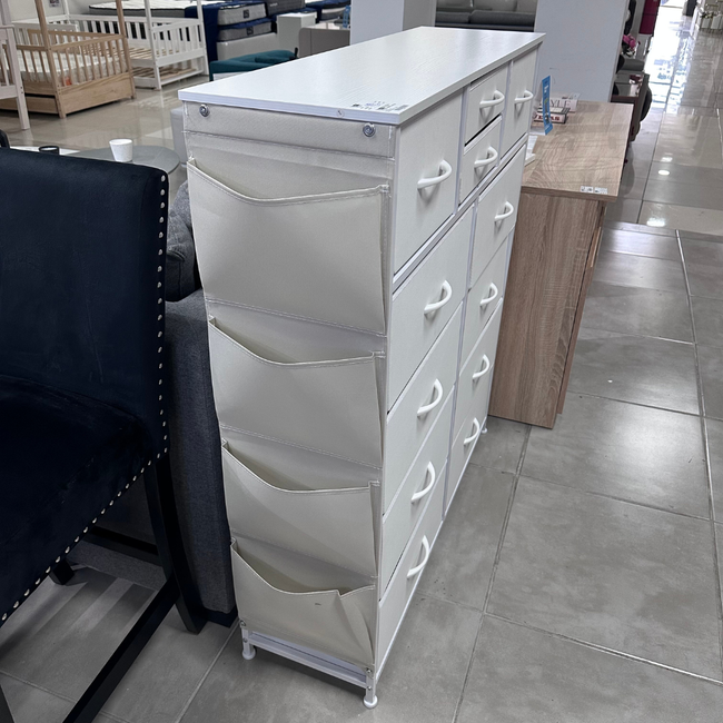 GAVETERO BLANCO TELA USA