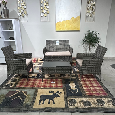 PATIO SET 4 PIEZAS