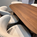 MESA DE COMEDOR TOSCANA COLOR WALNUT