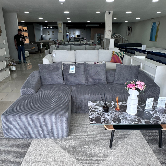 SOFA GRIS OSCURO USA