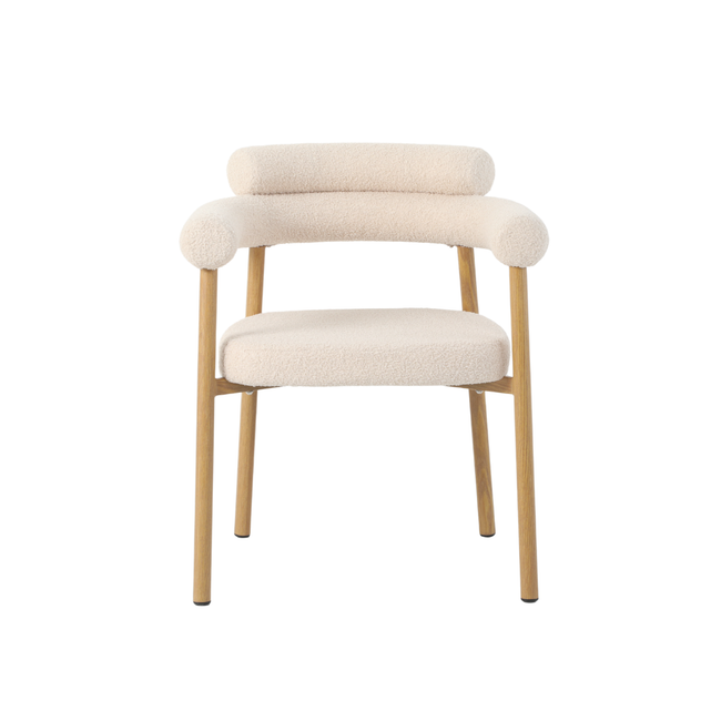 SILLA CREMA TEDDY