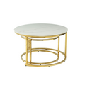 MESA DE CENTRO SET 2 DORADA