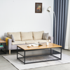 MESA DE CENTRO OAK TOP  RECTANGULAR