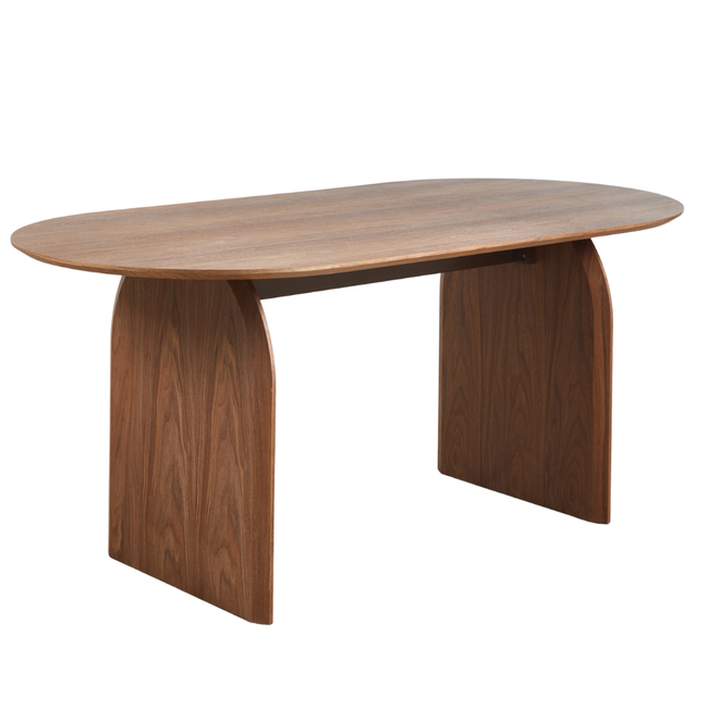 MESA DE COMEDOR TOSCANA COLOR WALNUT