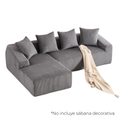 SOFA GRIS OSCURO USA