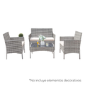 PATIO SET 4 PIEZAS