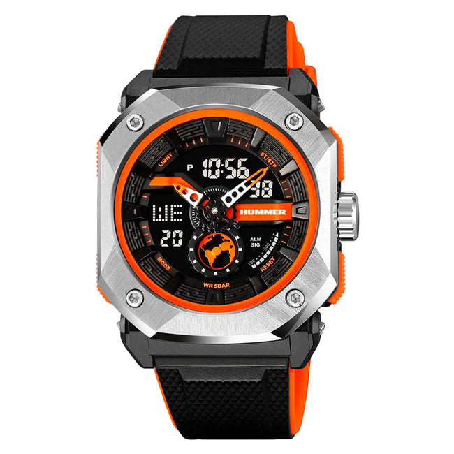 RELOJ ANALOGO / DIGITAL HUMMER