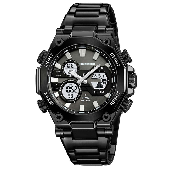 RELOJ ANALOGO / DIGITAL HUMMER