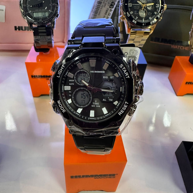 RELOJ ANALOGO / DIGITAL HUMMER