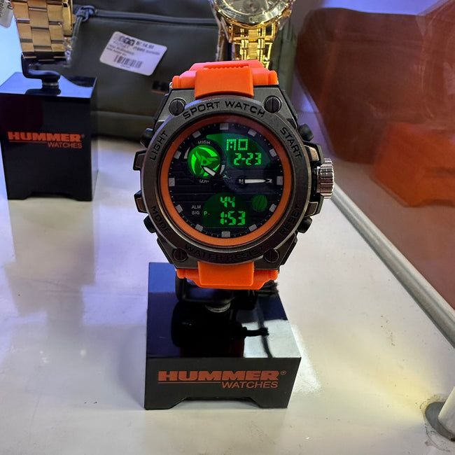 RELOJ ANALOGO / DIGITAL HUMMER